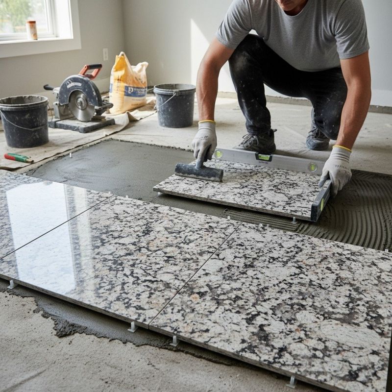 Bathroom Granite Installation in Olathe, KS