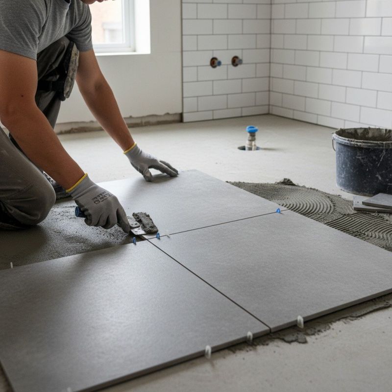 Tile Floor Replacement in Fredericksburg, VA